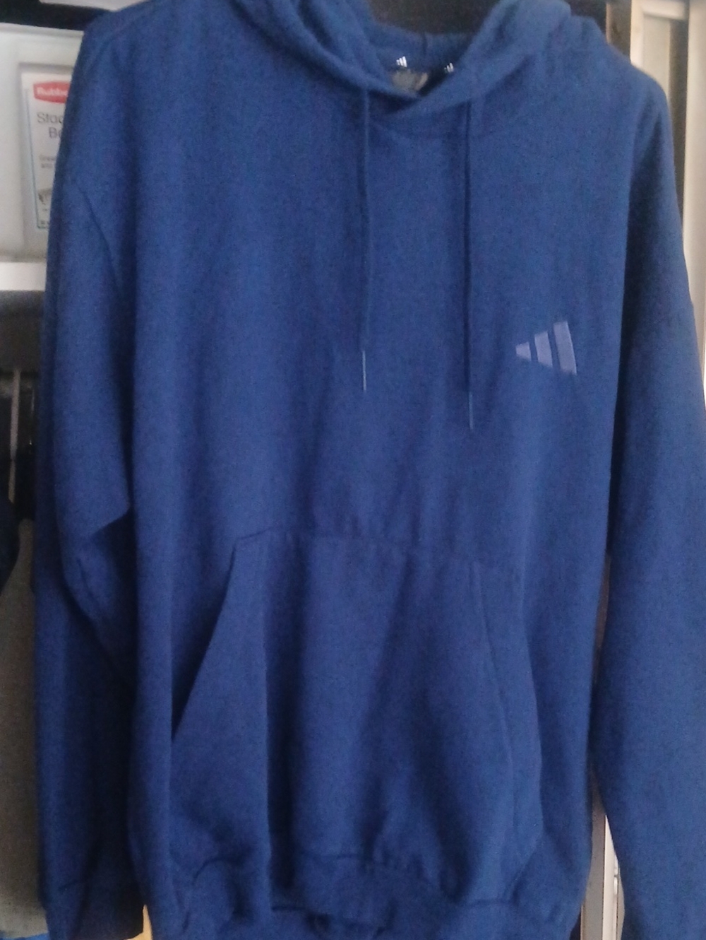 adidas Men's Large Blue Hoodie